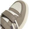 imageadidas Kids Break Start Hook ampamp Loop ShoePutty BeigeOff WhiteGranite