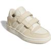 imageadidas Kids Break Start Hook ampamp Loop ShoeSand StrataCream WhiteOff White