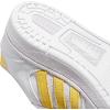 imageadidas Kids Break Start Hook ampamp Loop ShoeWhiteBold GoldWhite