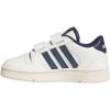 imageadidas Kids Break Start Hook ampamp Loop ShoeWhiteNight IndigoOff White