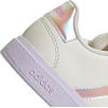 imageadidas Kids Grand Court 20 Elastic Lace ampamp Strap ShoesChalk WhiteChalk WhiteBliss Lilac
