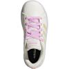 imageadidas Kids Grand Court 20 Elastic Lace ampamp Strap ShoesChalk WhiteChalk WhiteBliss Lilac