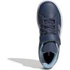 imageadidas Kids Grand Court 20 Elastic Lace ampamp Strap ShoesPreloved InkIridescentClear Sky
