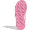 imageadidas Kids Grand Court 20 Elastic Lace ampamp Strap ShoesWhiteBliss PinkBlack