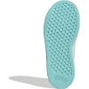 imageadidas Kids Grand Court 20 Elastic Lace ampamp Strap ShoesWhiteFlash AquaHalo Mint