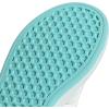 imageadidas Kids Grand Court 20 Elastic Lace ampamp Strap ShoesWhiteIridescentHalo Mint