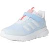 imageadidas Kids XPLR Path Elastic Lace ampamp Strap ShoesBlueWhitePreloved Scarlet