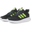 imageadidas Kids XPLR Path Elastic Lace ampamp Strap ShoesCarbonLucid LemonWhite
