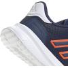 imageadidas Kids XPLR Path Elastic Lace ampamp Strap ShoesDark BlueSemi Impact OrangeWhite