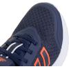 imageadidas Kids XPLR Path Elastic Lace ampamp Strap ShoesDark BlueSemi Impact OrangeWhite