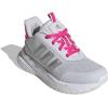 imageadidas Kids XPLR Path Elastic Lace ampamp Strap ShoesDash GreySilver MetallicShock Pink
