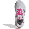 imageadidas Kids XPLR Path Elastic Lace ampamp Strap ShoesDash GreySilver MetallicShock Pink