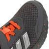 imageadidas Kids XPLR Path Elastic Lace ampamp Strap ShoesGreyImpact OrangeMatte Silver