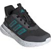 imageadidas Kids XPLR Path Elastic Lace ampamp Strap ShoesGreyPure TealBlack