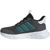 imageadidas Kids XPLR Path Elastic Lace ampamp Strap ShoesGreyPure TealBlack