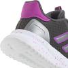 imageadidas Kids XPLR Path Elastic Lace ampamp Strap ShoesGreyPurple BurstIron Metallic