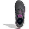 imageadidas Kids XPLR Path Elastic Lace ampamp Strap ShoesGreyPurple BurstIron Metallic