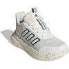 imageadidas Kids XPLR Path Elastic Lace ampamp Strap ShoesOff WhiteCollegiate GreenCollegiate Green