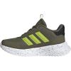 imageadidas Kids XPLR Path Elastic Lace ampamp Strap ShoesOlive StrataSolar SlimeBlack