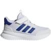 imageadidas Kids XPLR Path Elastic Lace ampamp Strap ShoesWhiteSemi Lucid BlueGrey