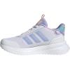 imageadidas Kids XPLR Path Elastic Lace ampamp Strap ShoesWhiteViolet ToneClear Pink