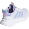 imageadidas Kids XPLR Path Elastic Lace ampamp Strap ShoesWhiteViolet ToneClear Pink
