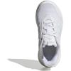 imageadidas Kids XPLR Path Elastic Lace ampamp Strap ShoesWhiteWhiteGrey