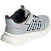 imageadidas Kids XPLR Path Elastic Lace ampamp Strap ShoesWonder SilverBlackGrey