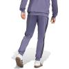imageadidas Mens 3Stripes Tricot Tapered Track PantsPreloved Violet