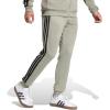 imageadidas Mens 3Stripes Tricot Tapered Track PantsSilver Pebble