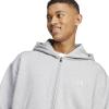 imageadidas Mens All Szn Fleece FullZip Hoodie SweatshirtMedium Grey Heather