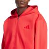 imageadidas Mens All Szn Fleece FullZip Hoodie SweatshirtPure Ruby