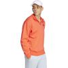 imageadidas Mens All Szn Fleece QuarterZip Crewneck SwearshirtBright Red