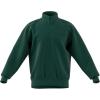 imageadidas Mens All Szn Fleece QuarterZip Crewneck SwearshirtCollegiate Green