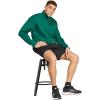 imageadidas Mens All Szn Fleece QuarterZip Crewneck SwearshirtCollegiate Green