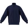 imageadidas Mens All Szn Fleece QuarterZip Crewneck SwearshirtDark Blue