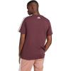 imageadidas Mens Codes Collegiate Linear Graphic TShirtAurora Ruby