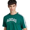 imageadidas Mens Codes Collegiate Linear Graphic TShirtCollegiate Green