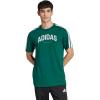 imageadidas Mens Codes Collegiate Linear Graphic TShirtCollegiate Green