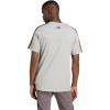 imageadidas Mens Codes Collegiate Linear Graphic TShirtMedium Grey Heather