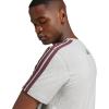 imageadidas Mens Codes Collegiate Linear Graphic TShirtMedium Grey Heather