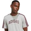 imageadidas Mens Codes Collegiate Linear Graphic TShirtMedium Grey Heather