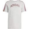 imageadidas Mens Codes Collegiate Linear Graphic TShirtMedium Grey Heather