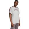 imageadidas Mens Codes Collegiate Linear Graphic TShirtMedium Grey Heather