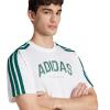 imageadidas Mens Codes Collegiate Linear Graphic TShirtWhite