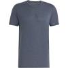 imageadidas Mens Designed for Training 3Stripes TShirtAurora Ink