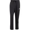imageadidas Mens Essentials 3Stripes Open Hem Stanford PantsBlack  White