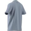 imageadidas Mens Essentials Single Jersey Linear Embroidered Logo TShirtWonder Blue