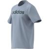imageadidas Mens Essentials Single Jersey Linear Embroidered Logo TShirtWonder Blue