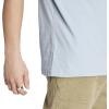 imageadidas Mens Essentials Single Jersey Linear Embroidered Logo TShirtWonder Blue